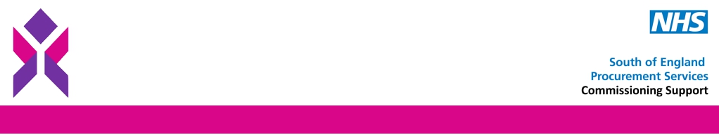 South of England Procurement Services (Commissioning Support)
